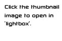 Lightbox Text